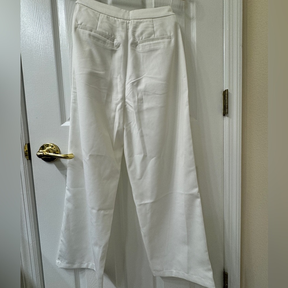 Commence Solid Asymmetrical Straight Leg Pants Set - image 6